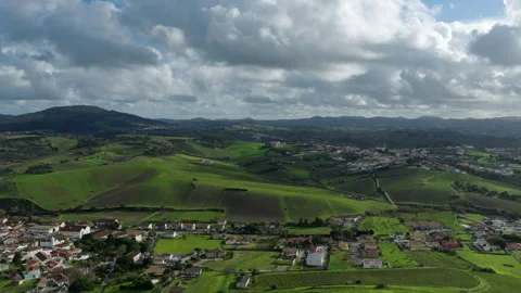 Beautiful green landscape Video stock 327681647