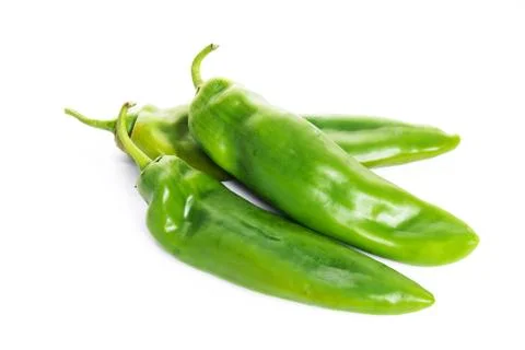 Beautiful green pepper Foto stock