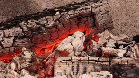 Beautiful grill fire 스톡 동영상 332643675