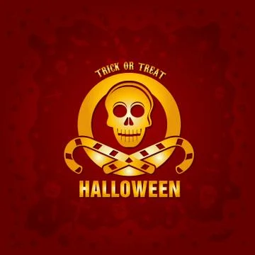 Beautiful Halloween Background Stock Illustration