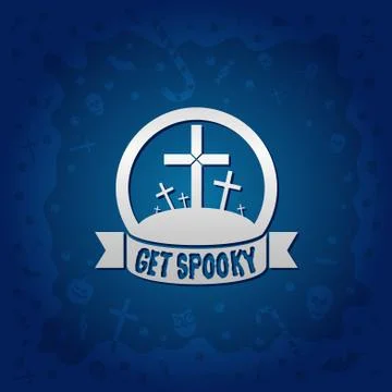 Beautiful Halloween Background Stock Illustration