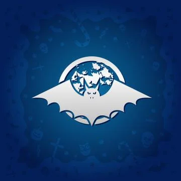 Beautiful Halloween Background Illustrazione stock