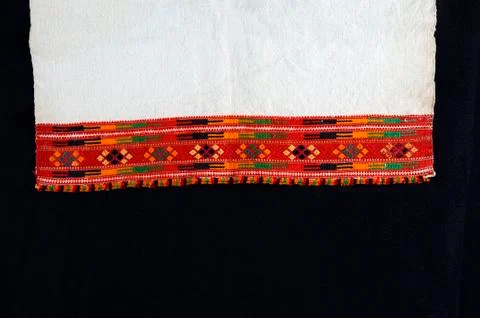 Beautiful handmade embroidery Stock Photos