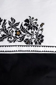 Beautiful handmade embroidery Stock Photos