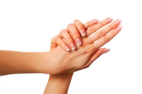 Beautiful hands Stock Photos