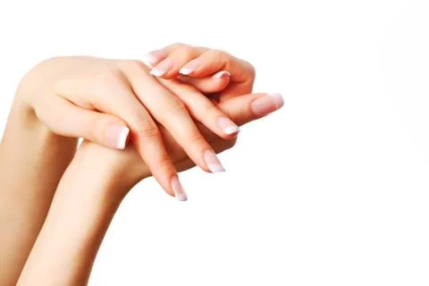 Beautiful hands Stock Photos