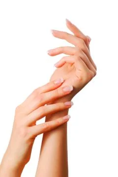 Beautiful hands Stock Photos