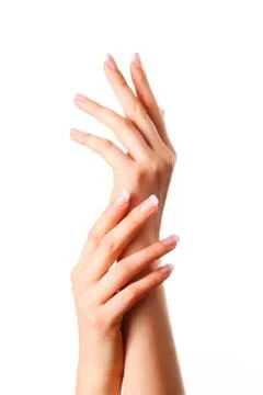Beautiful hands Stock Photos