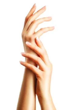 Beautiful hands Stock Photos