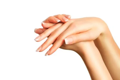 Beautiful hands Stock Photos
