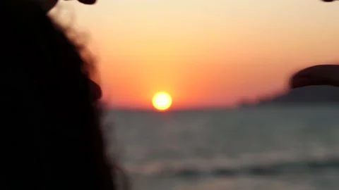 Beautiful hands shape heart Stock Footage 166763704