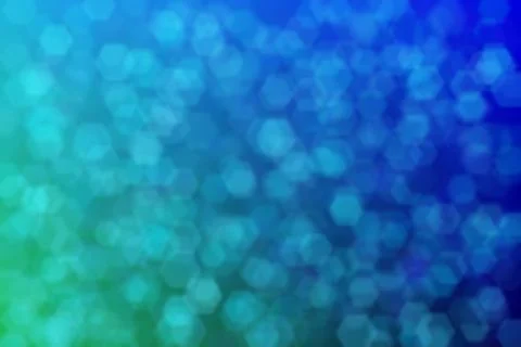 Beautiful harmonic background. Gradient from dark to light blue and hexagon s 스톡 사진