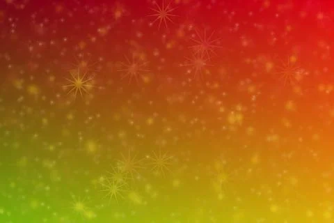 Beautiful harmonic colored abstract bachground with star shaped bokeh pattern Illustrazione stock