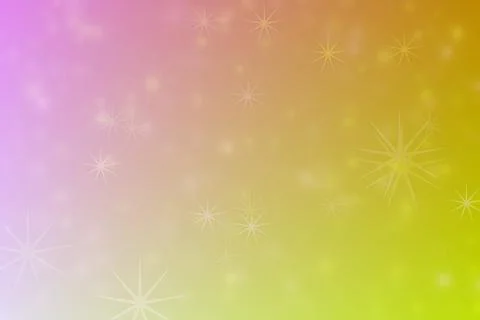 Beautiful harmonic colored abstract bachground with star shaped bokeh pattern Stock Illustration