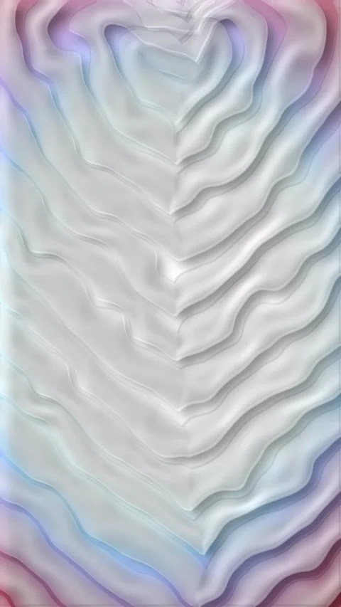 Beautiful heart waves Background Stock Footage 297767691