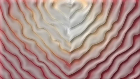 Beautiful heart waves Background Video stock 297768321