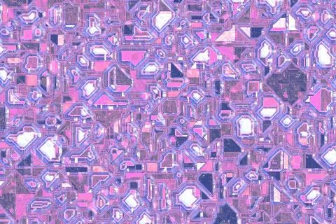 Beautiful hi-tech optic template computer graphic backdrop illustration Stock Illustration