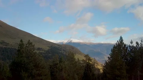 Beautiful high mountain landscape Video stock 180977896