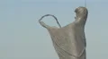 The beautiful Holy Virgin statue, Almada, Lisbon 4k or 4k+ Resolution