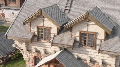 The beautiful house Stock Footage 99501517