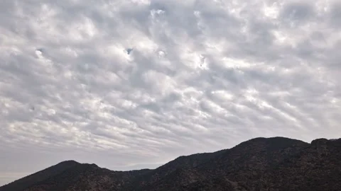 Beautiful hyperlapse of a countryside sunset from a hilltop, fast moving cl.. Stock Footage 339210397