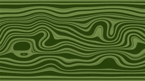 Beautiful hypnotic abstract curly waves and lines loopable pattern. Leather Stock Footage 65219005