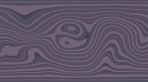 Beautiful hypnotic abstract curly waves and lines loopable pattern. Lavender Stock Footage 65219025