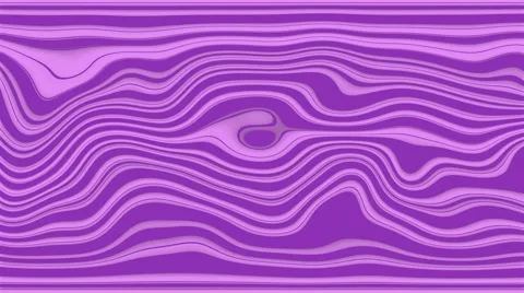 Beautiful hypnotic abstract curly waves and lines loopable pattern. Bubble gum 動画素材 65219230