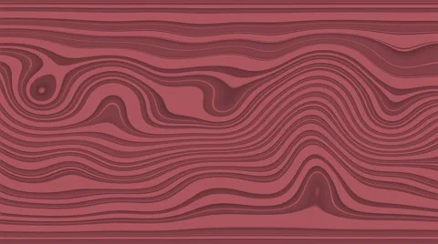 Beautiful hypnotic abstract curly waves and lines loopable pattern. Cordovan Stock Footage 65219254
