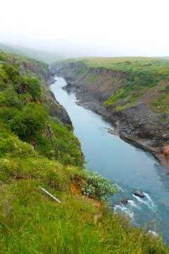 Beautiful icelandic view Stock Photos