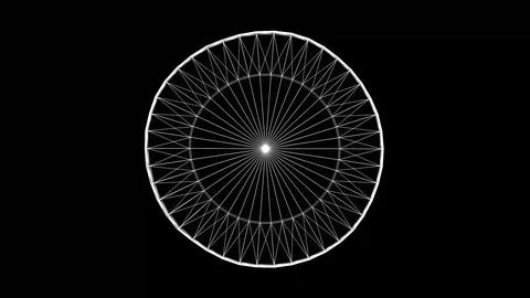Beautiful illustration of circular shape with mesh pattern Stock Illustration