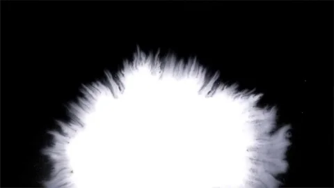 Beautiful ink drops on black. Perfect for transitions. Paint drops/organic Stock Footage