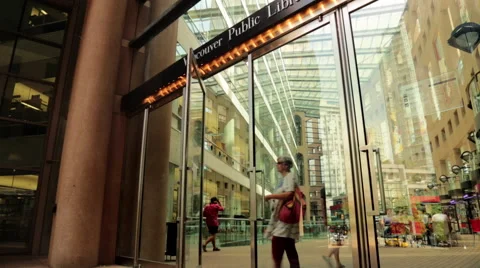 Beautiful interior of a nice urban building Stock Footage 51771973