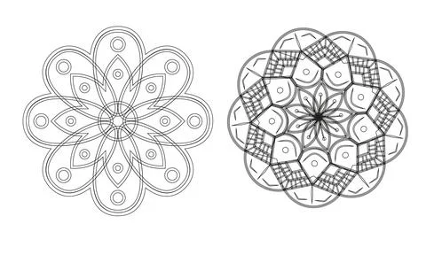 Beautiful Islamic Mandala Stock Illustration
