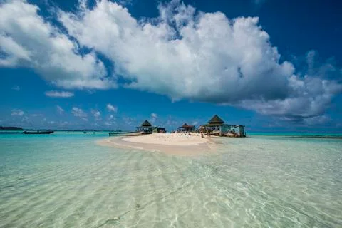 Beautiful island, El Acuario, San Andres, Caribbean Sea, Colombia, South America Stock Photos