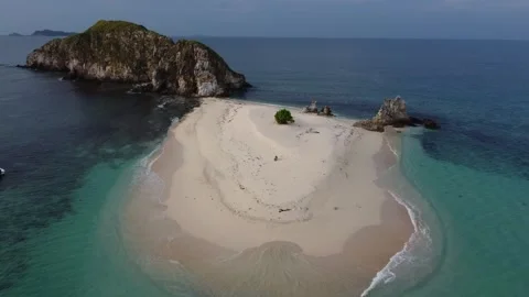 A beautiful island Stock Footage 252744391