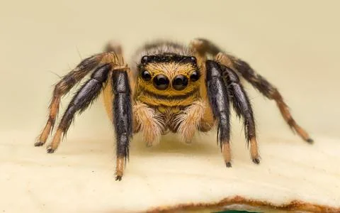 A beautiful jumping spider 写真素材