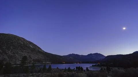 The beautiful June Lake Stock Footage 66089919