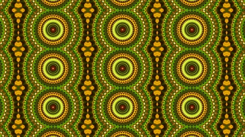 Beautiful kaleidoscopic pattern in bright colors. Video stock 42830755