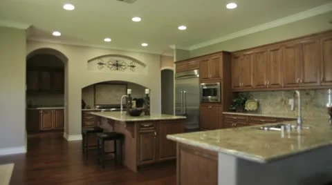 Beautiful Kitchen Video stock 10684007