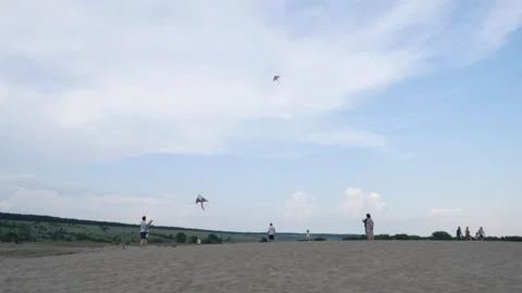 Beautiful kite in the air 스톡 동영상 240003142