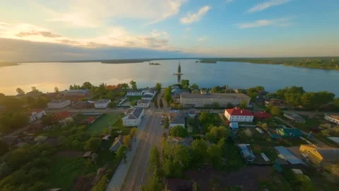 Beautiful Kolyazin Video stock 158142016