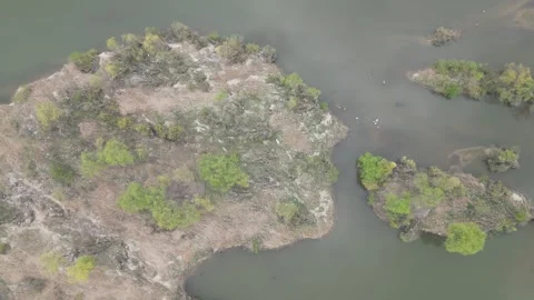 Beautiful korean river Stock Footage 260211735