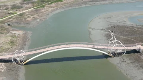 Beautiful korean river Stock Footage 260215546