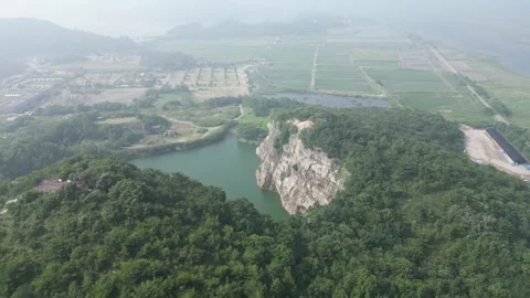 Beautiful korean river Video stock 260218764