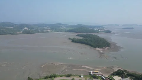 Beautiful korean river Stock Footage 260219112