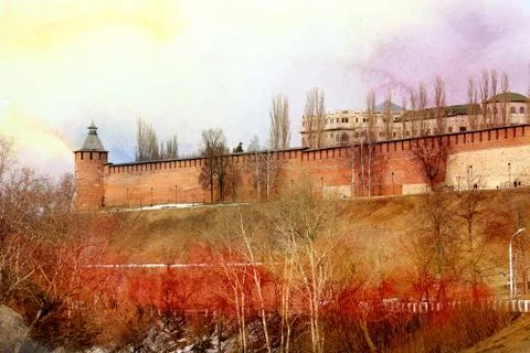 A beautiful Kremlin Stock Photos
