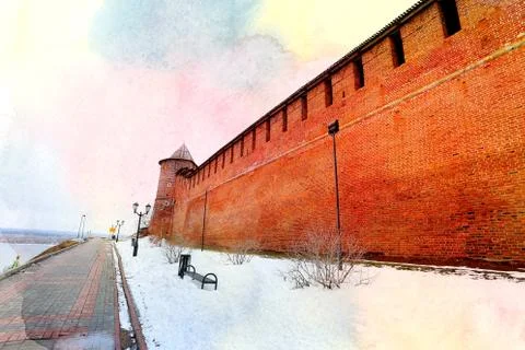 A beautiful Kremlin Stock Photos