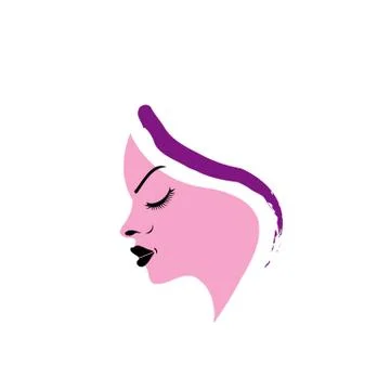 A beautiful lady Stock Illustration