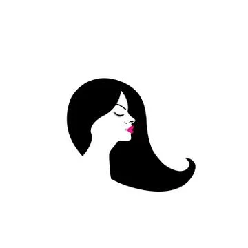 A beautiful lady Stock Illustration